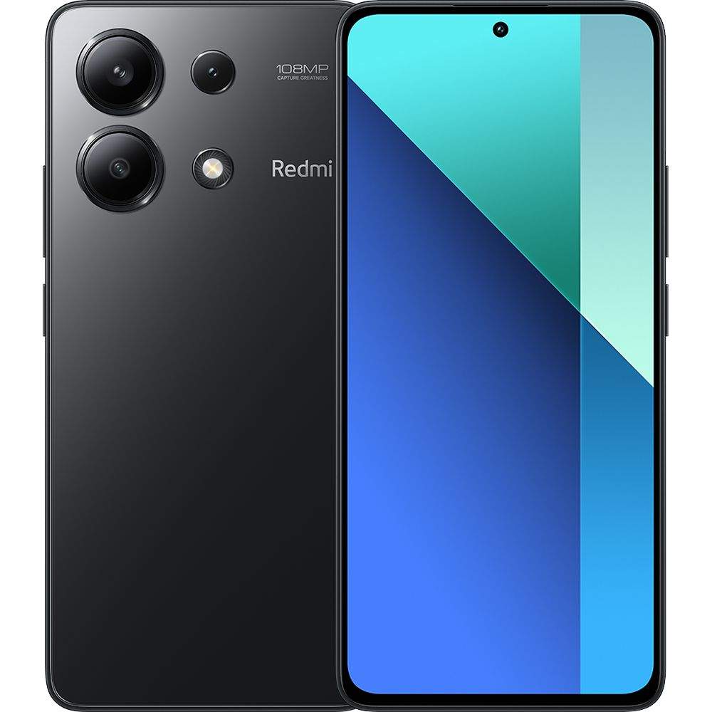 Смартфон Xiaomi Redmi Note 13 8/512GB Midnight Black (7600008520) - купить в Мобилиди (со склада Мегамаркет), цена на Мегамаркет