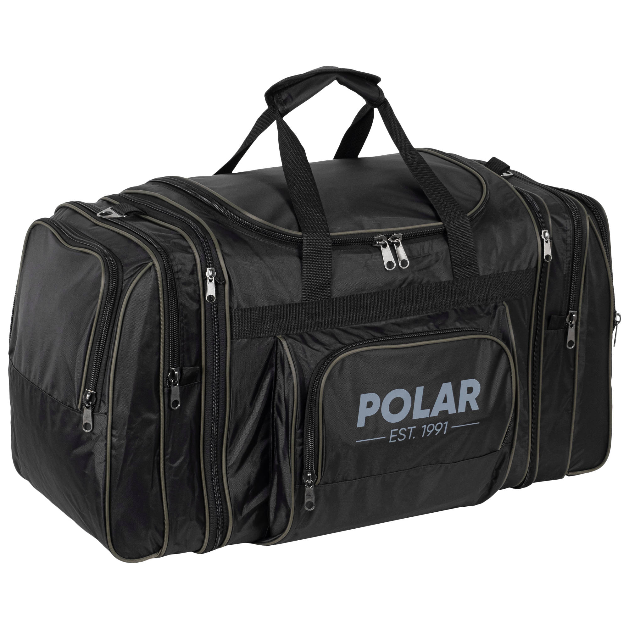 Дорожная сумка мужская Polar 6072с черная, 40x99x32 см - купить в Москве, цены на Мегамаркет | 100061817755