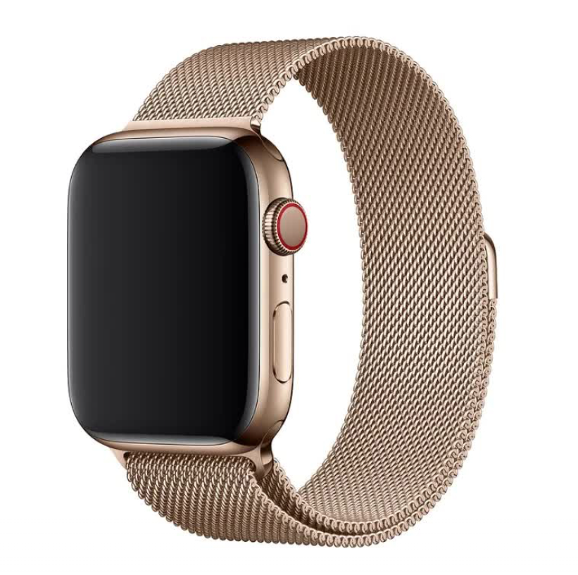 Stainless steel gold apple watch 4 on sale