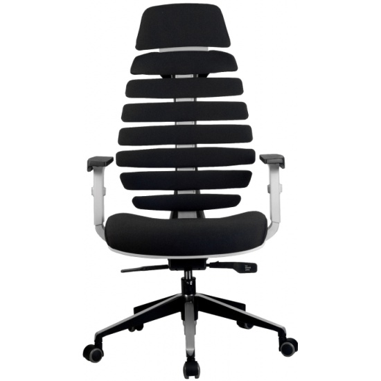 Кресло офисное RIVA RCH Shark grey-black