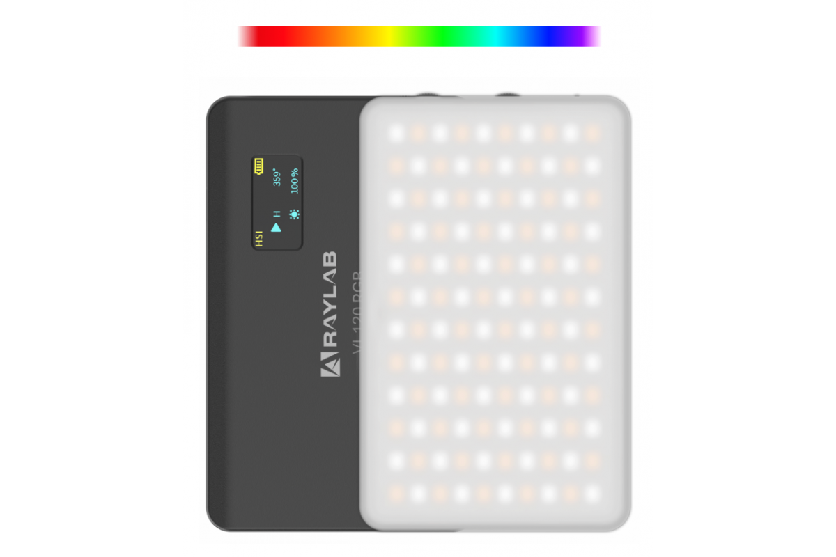 Осветитель светодиодный Raylab RL-LED08RGB 2500-9000K 3100mAh