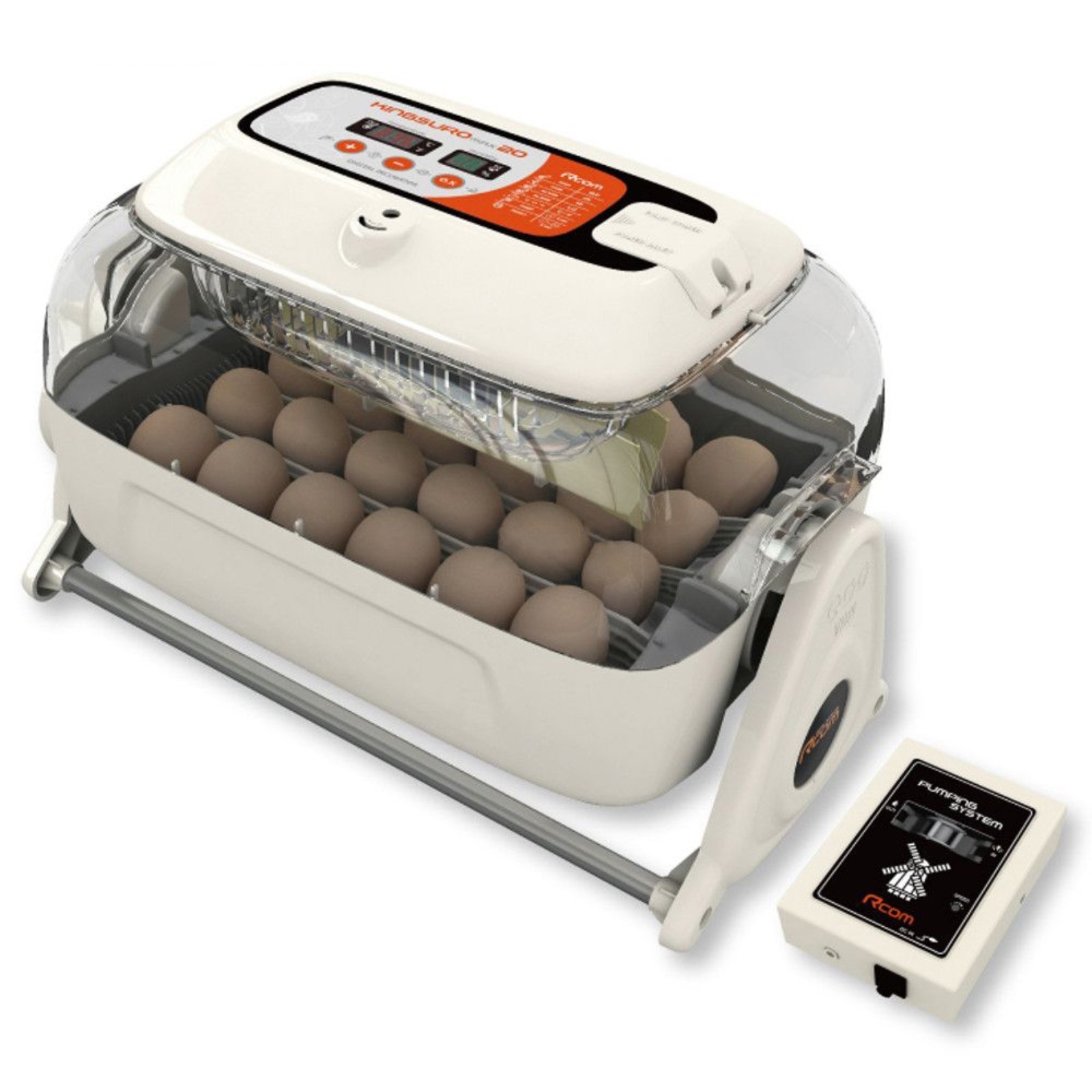 Инкубатор автоматический Rcom King Suro 20 MAX на 24 яйца