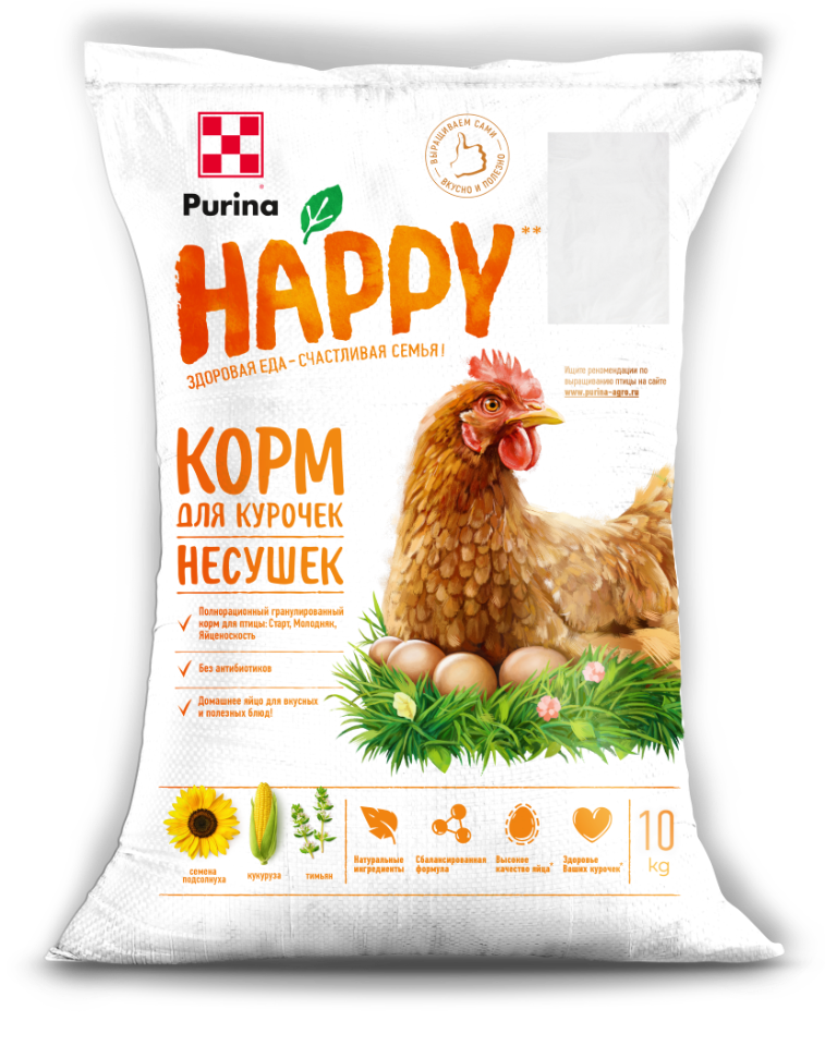 Комбикорм для курочек-несушек Стартер Purina Special 10 кг