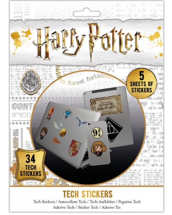 Набор наклеек Pyramid Harry Potter - Artefacts (34 шт) TS7407