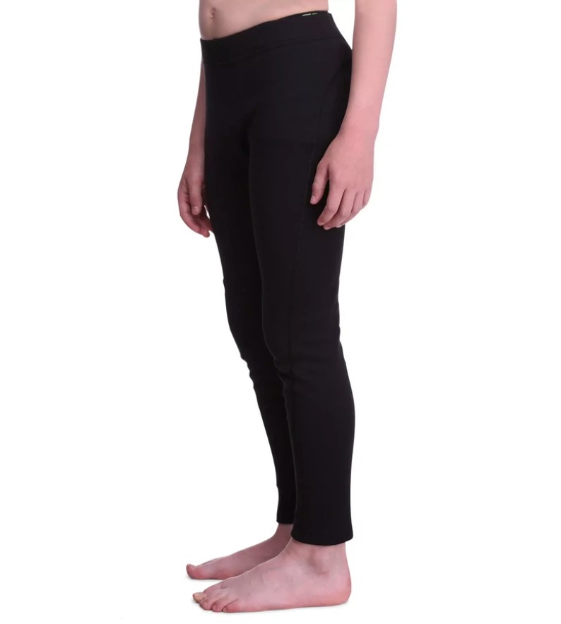 Купить термобелье Decathlon (низ) лыжное детское черное 100 SIMPLE WARMPANT JR BLACK P, AGE 10, цены в Москве на Мегамаркет