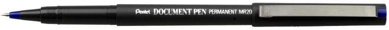 Ручка роллер Pentel Document Pen 0.3 мм синяя MR205-C