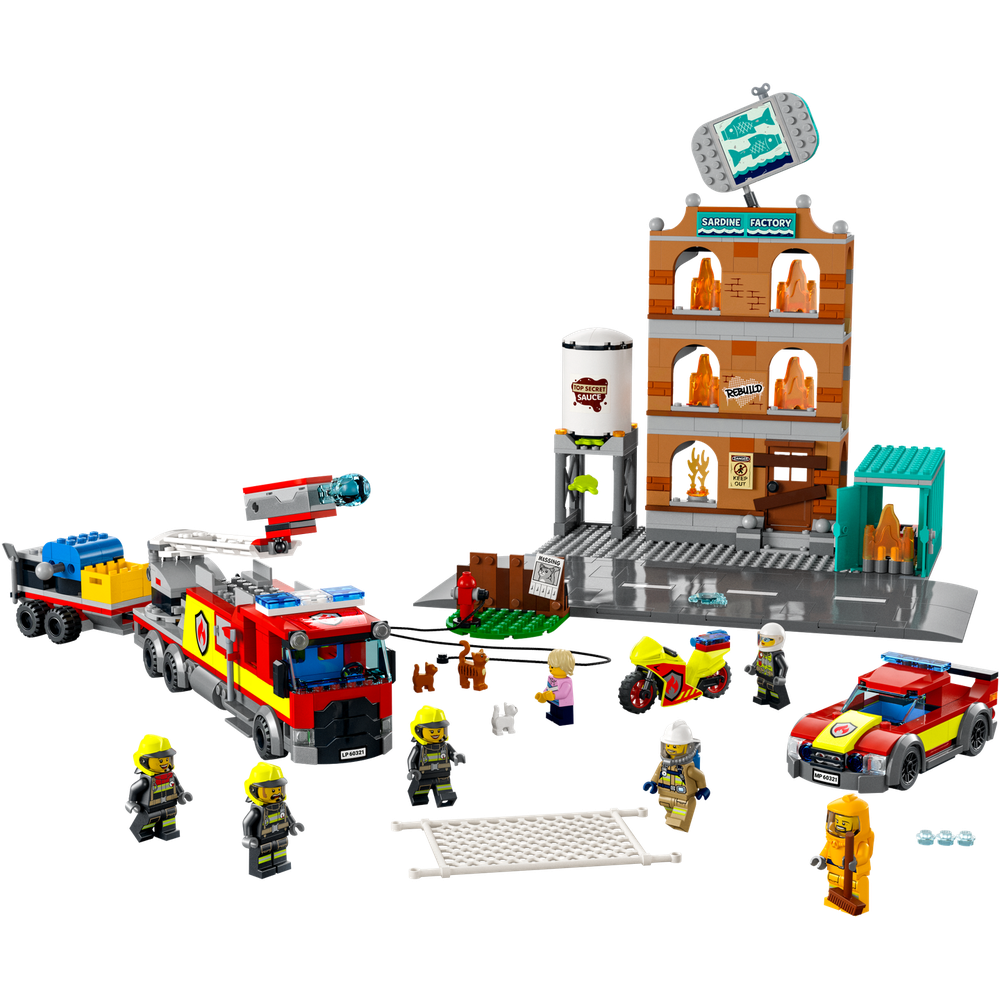 Конструктор LEGO City Пожарная команда 60321