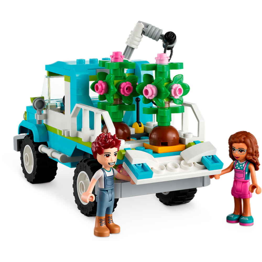 Купить конструктор LEGO Friends Машина для посадки деревьев 41707, цены на  Мегамаркет | Артикул: 600005493056