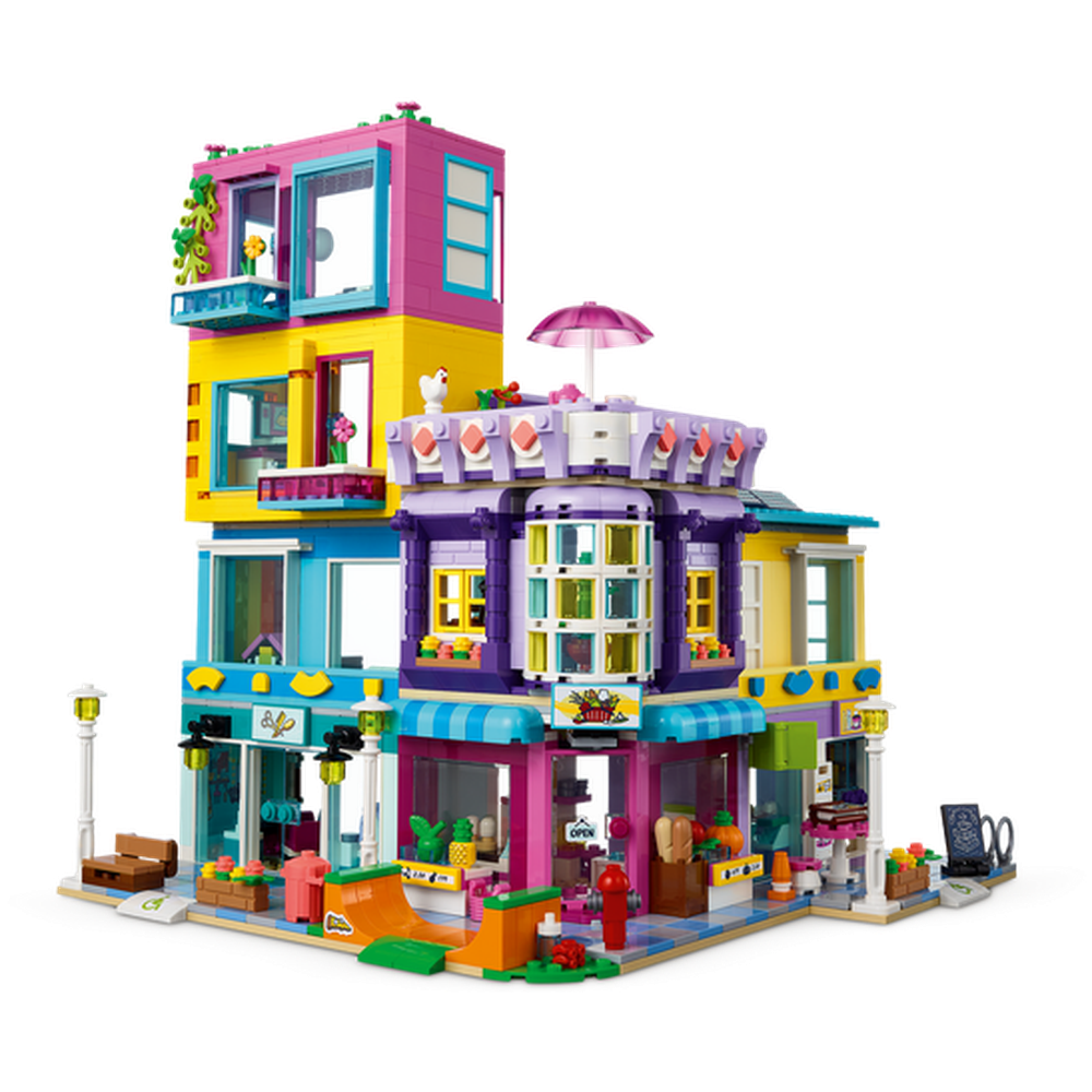 Купить конструктор LEGO Friends Большой дом на главной улице, 1682 детали,  41704, цены на Мегамаркет | Артикул: 600005493064