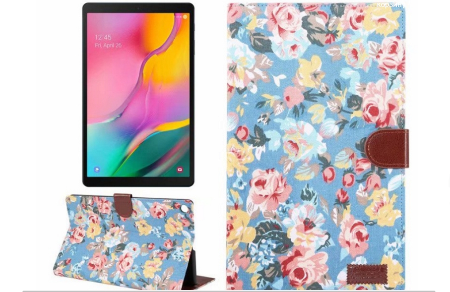 Чехол MyPads для Samsung Galaxy Tab A 10.1 T510 (2019) тематика Цветы