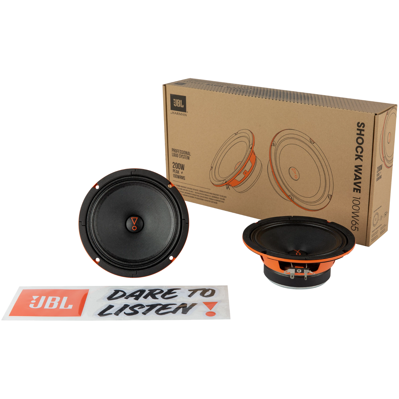 JBL Мидбас SHOCKWAVE 100W65 - купить в Москве, цены на Мегамаркет |  600003613640