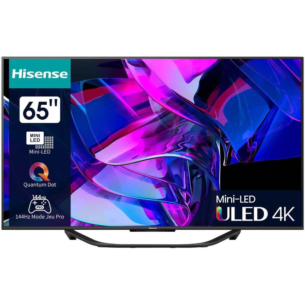 Телевизор HISENSE 65U7KQ, 65"(165 см), UHD 4K - купить в Ситилинк, цена на Мегамаркет