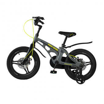 Детский двухколесный велосипед Maxiscoo Cosmic 16" Делюкс, Серый Матовый MSC-C1615D