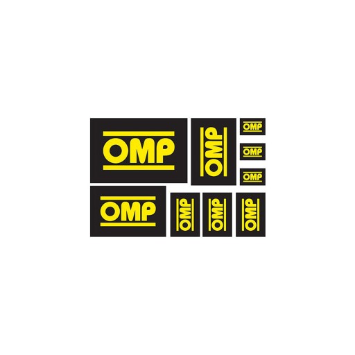 OMP Racing OMP X/889 Комплект наклеек разного размера