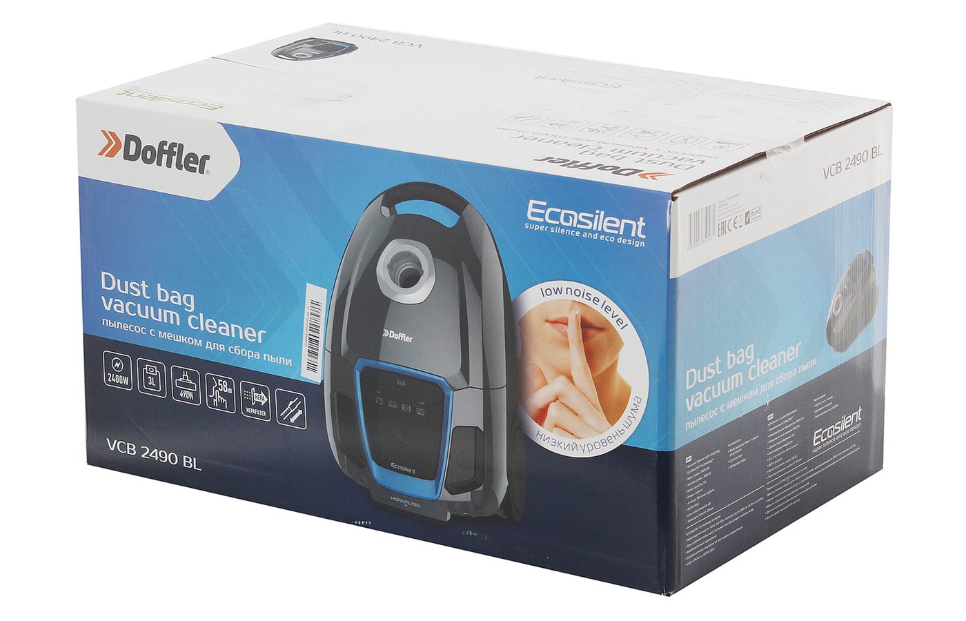 Vcb 2006. Doffler VCB 2490 BL. Пылесос Doffler VCB 2490 BL. Фильтры для Doffler VCB-2490 BL. Пылесос Доффлер 2200вт фото.