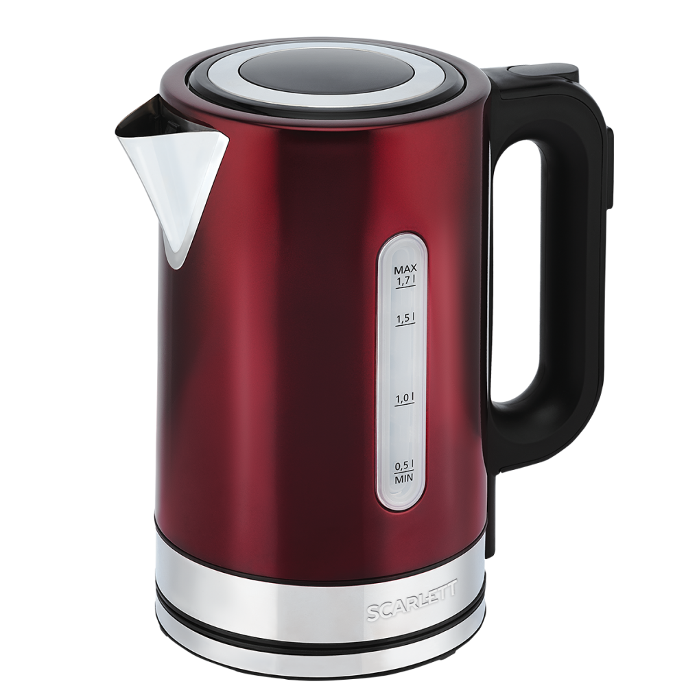 Чайник электрический Scarlett SC-EK21S78 Red, купить в Москве, цены в интернет-магазинах на Мегамаркет