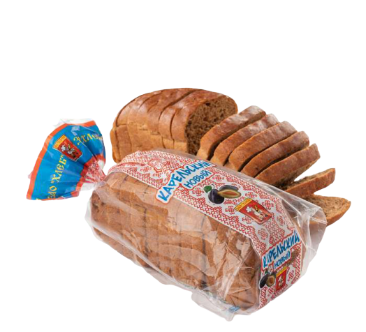 Хлеб серый, ЗАО Хлеб, Карельский новый ржано-пшеничный, 300 г