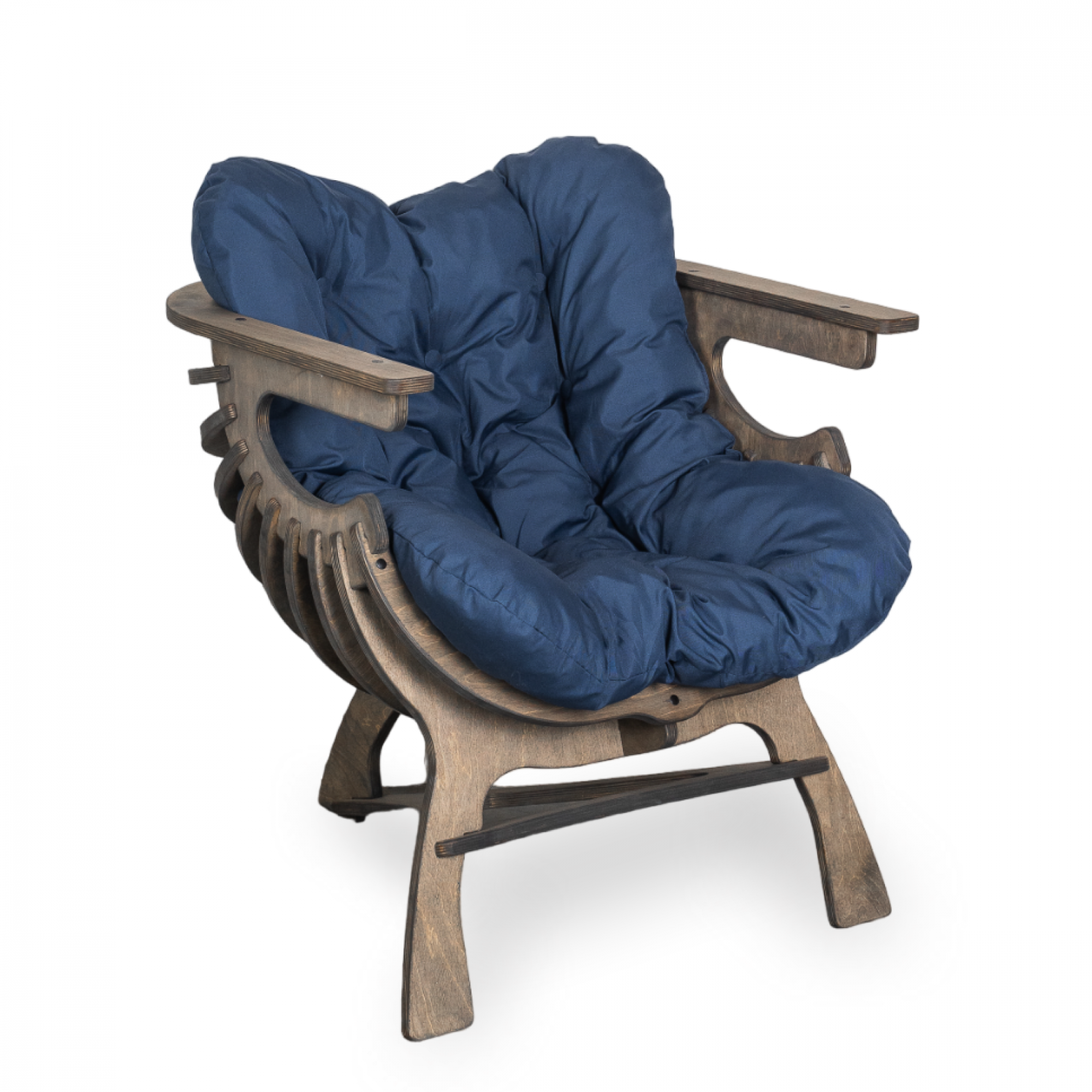 Кресло для отдыха "Ракушка" Axioma.woodshop - купить в Москве, цены на Мегамаркет | 600012356959