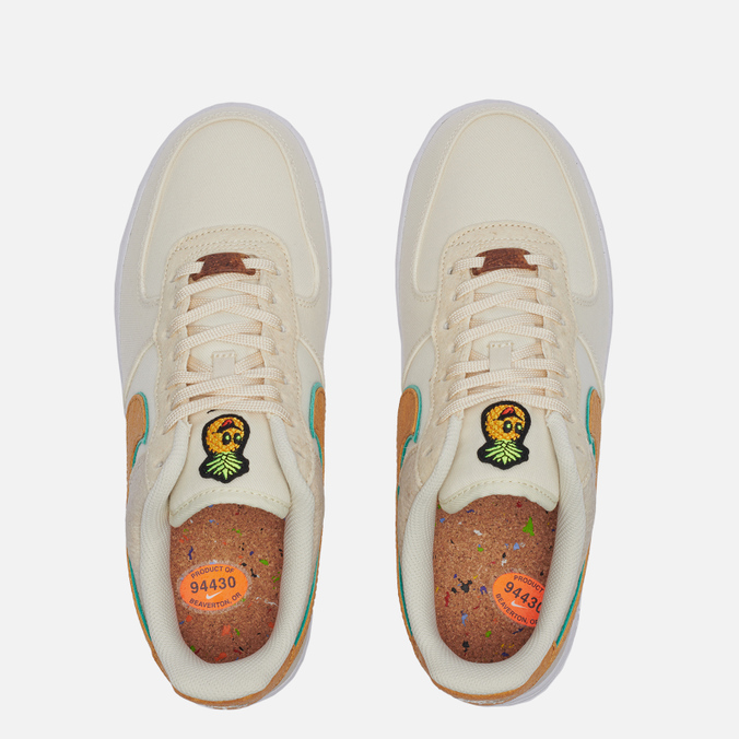 Кроссовки мужские Nike Air Force 1 07 Premium Pineapple бежевые 41 EU -  купить в Москве - sbermegamarket.ru
