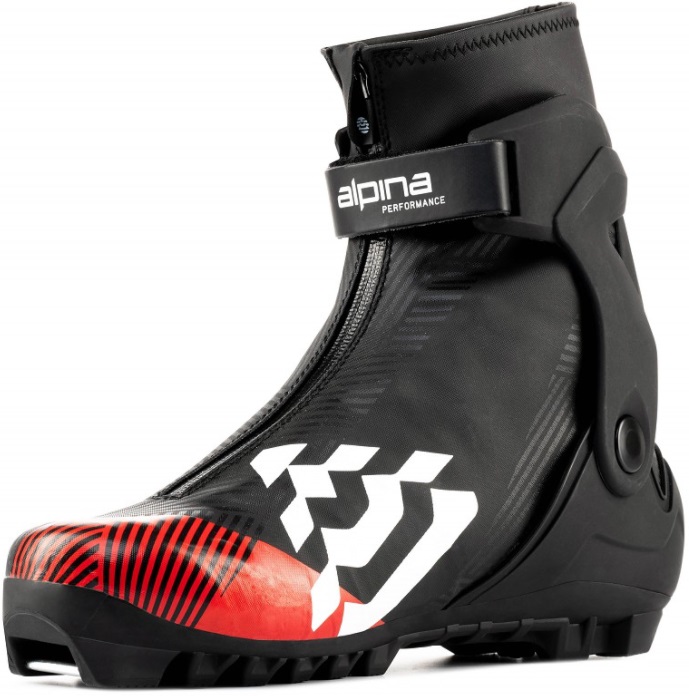 Лыжные Ботинки Alpina Action Skate Black/White/Red (Eur:43)