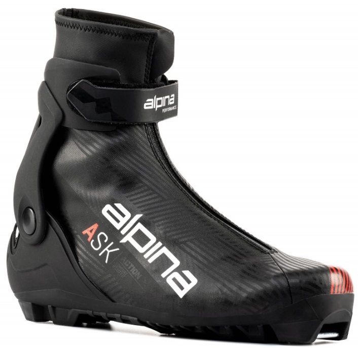 Лыжные Ботинки Alpina Action Skate Black/White/Red (Eur:44)