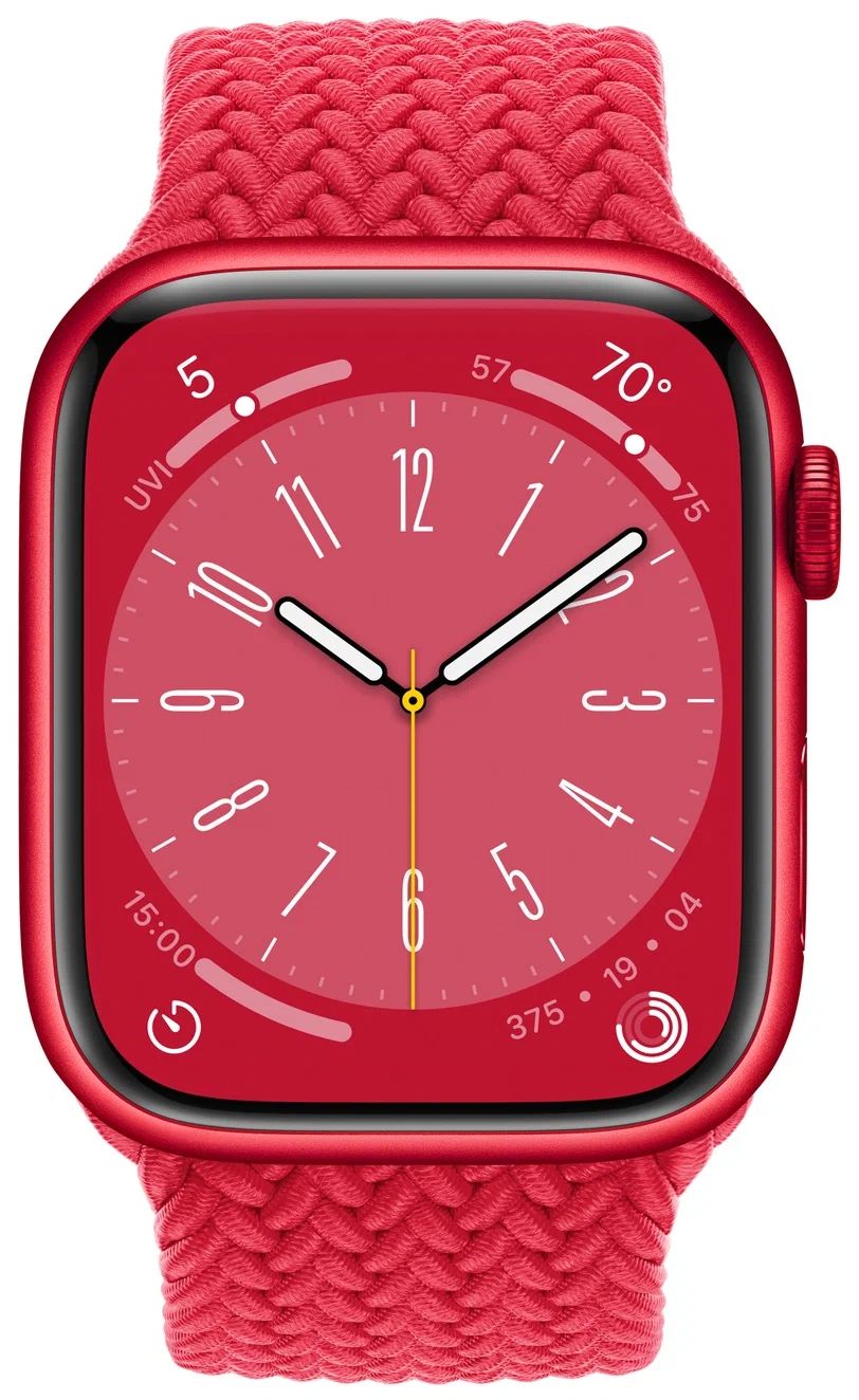 Смарт-часы Apple Watch Series 8 45 мм Aluminium Case, (PRODUCT)RED, купить  в Москве, цены в интернет-магазинах на Мегамаркет