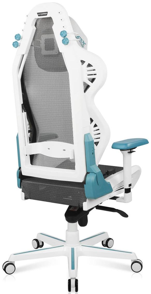 Игровое кресло DXRacer Air D7200 (White/Blue)