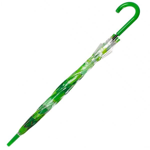 Зонт-трость унисекс полуавтоматический Эврика 2z0596566м зеленый