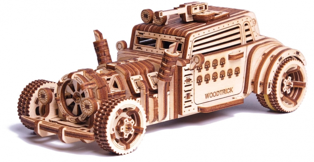 Механическая сборная модель из дерева Wood Trick Машина Апокалипсис Родстер