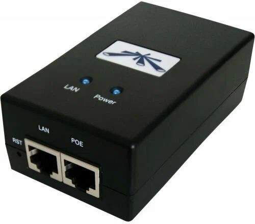 Блок питания Ubiquiti POE-24-24W с PoE, 220 VAC -> 24VDC 1A - с кнопкой Reset и удаленной, купить в Москве, цены в интернет-магазинах на Мегамаркет