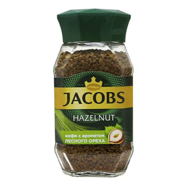 Кофе Jacobs Hazelnut растворимый с ароматом лесного ореха 95 г - купить в Мегамаркет УФА-2 (со склада МегаМаркет), цена на Мегамаркет