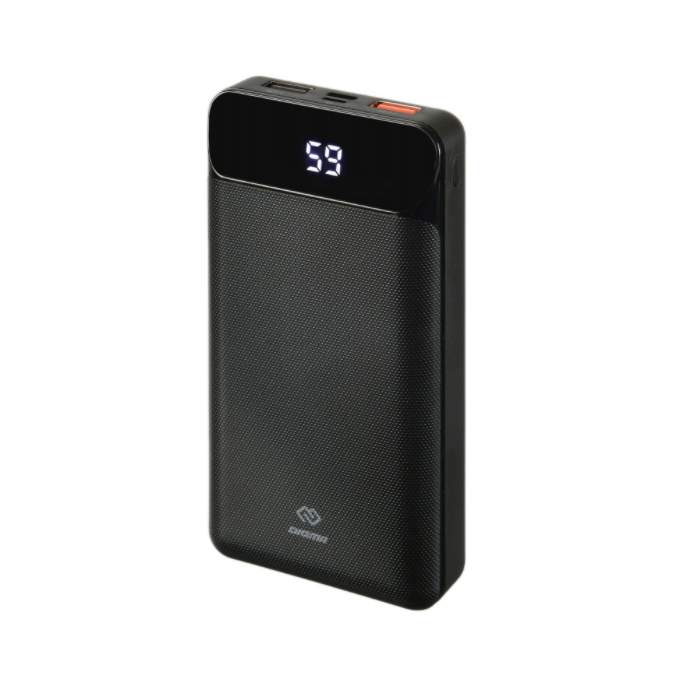 Мобильный аккумулятор Digma Power Delivery DG-20000-PL-BK Li-Pol 20000mAh Black 2xUSB - купить в Москве, цены в интернет-магазинах Мегамаркет