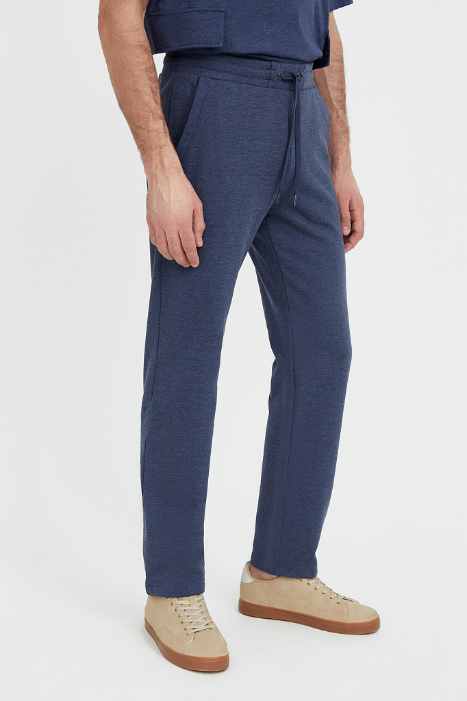 Спортивные брюки мужские Finn Flare B21-22018M синие S