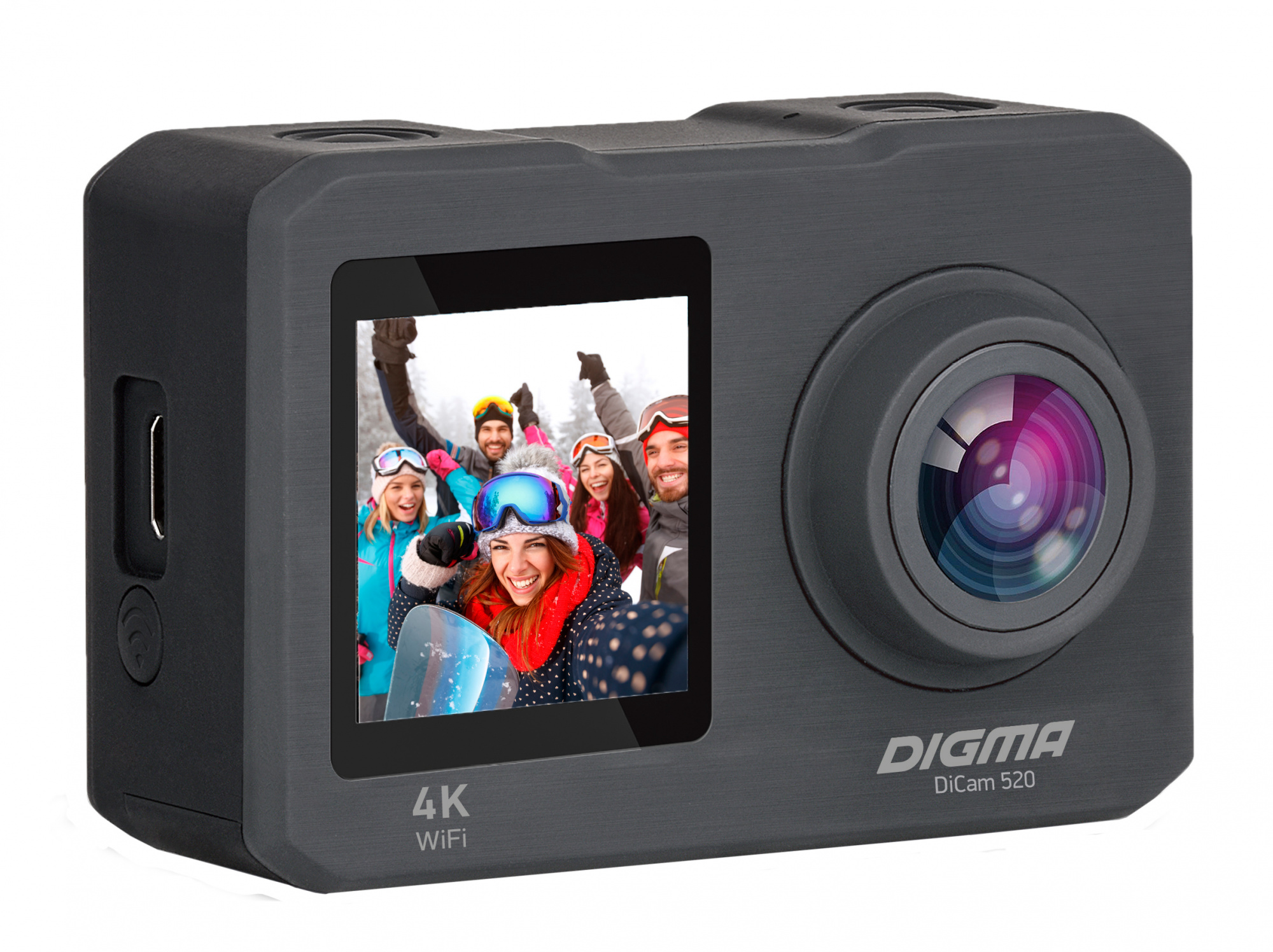 Видеокамера экшн Digma DiCam 520