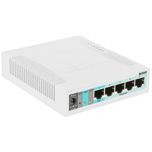 Коммутатор Mikrotik RB260GS белый, купить в Москве, цены в интернет-магазинах на Мегамаркет