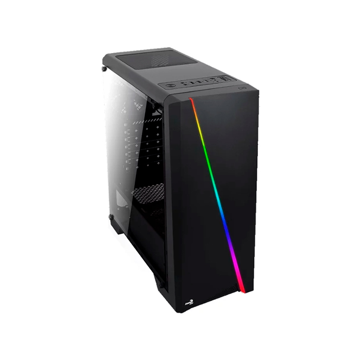 Корпус компьютерный AeroCool Cylon BG Black, купить в Москве, цены в интернет-магазинах на Мегамаркет