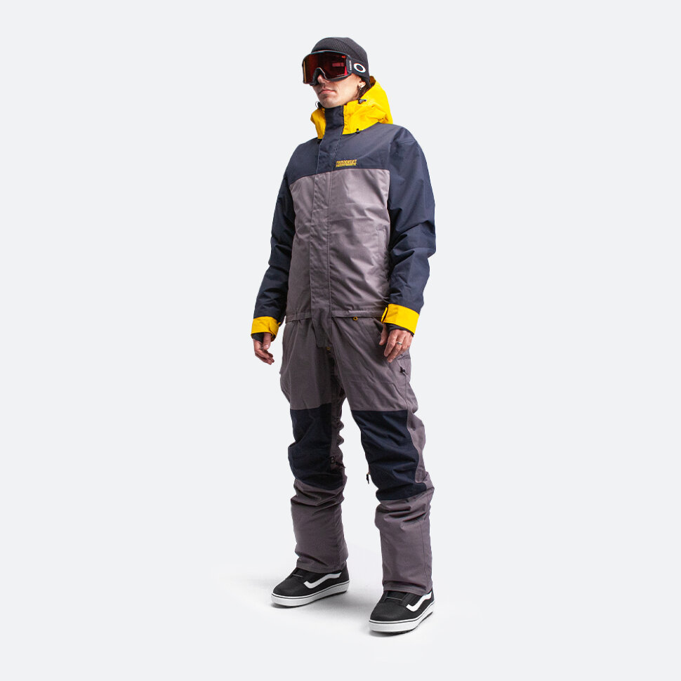 Airblaster Insulated Freedom Suit shark navy gold S INT