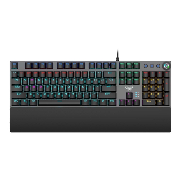 Проводная игровая клавиатура Aula F2058 Black - купить в ТЕХПОРТ, цена на Мегамаркет