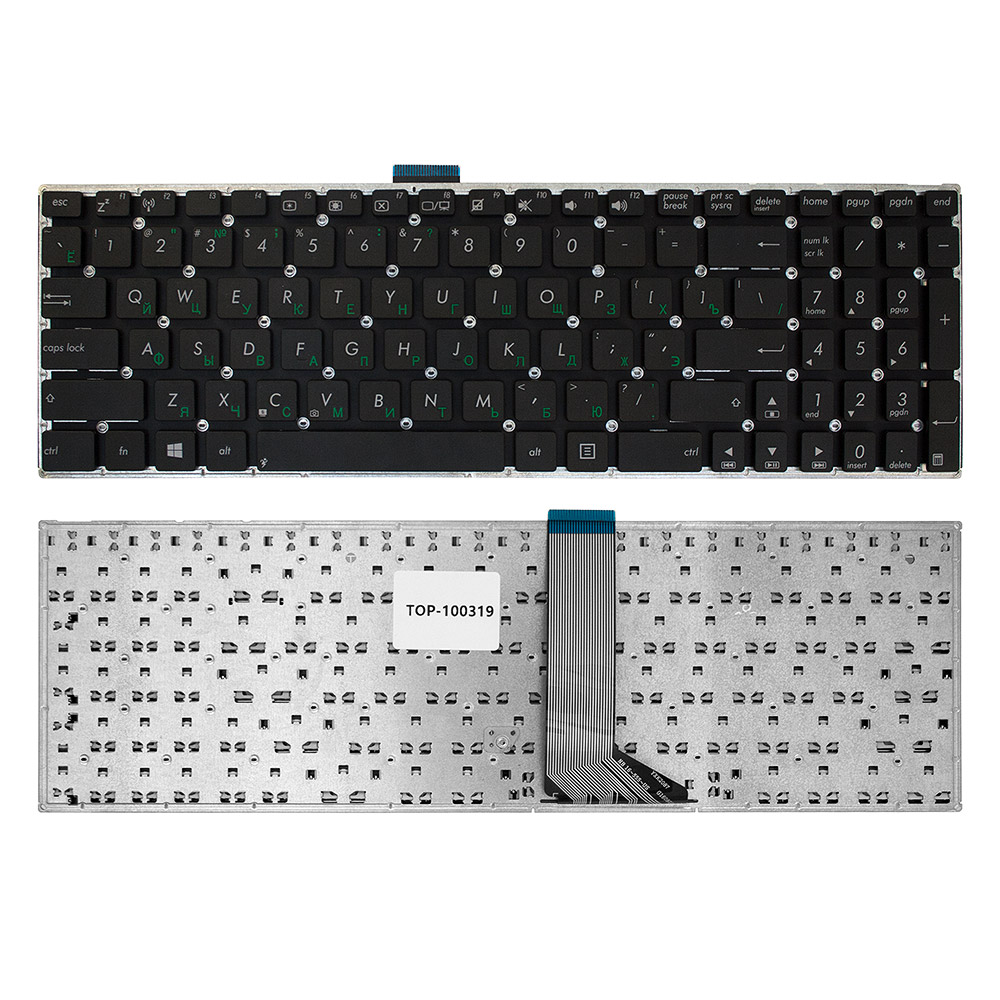 Клавиатура TopON для ноутбука Asus X502, F502, F502C, F502CA Series