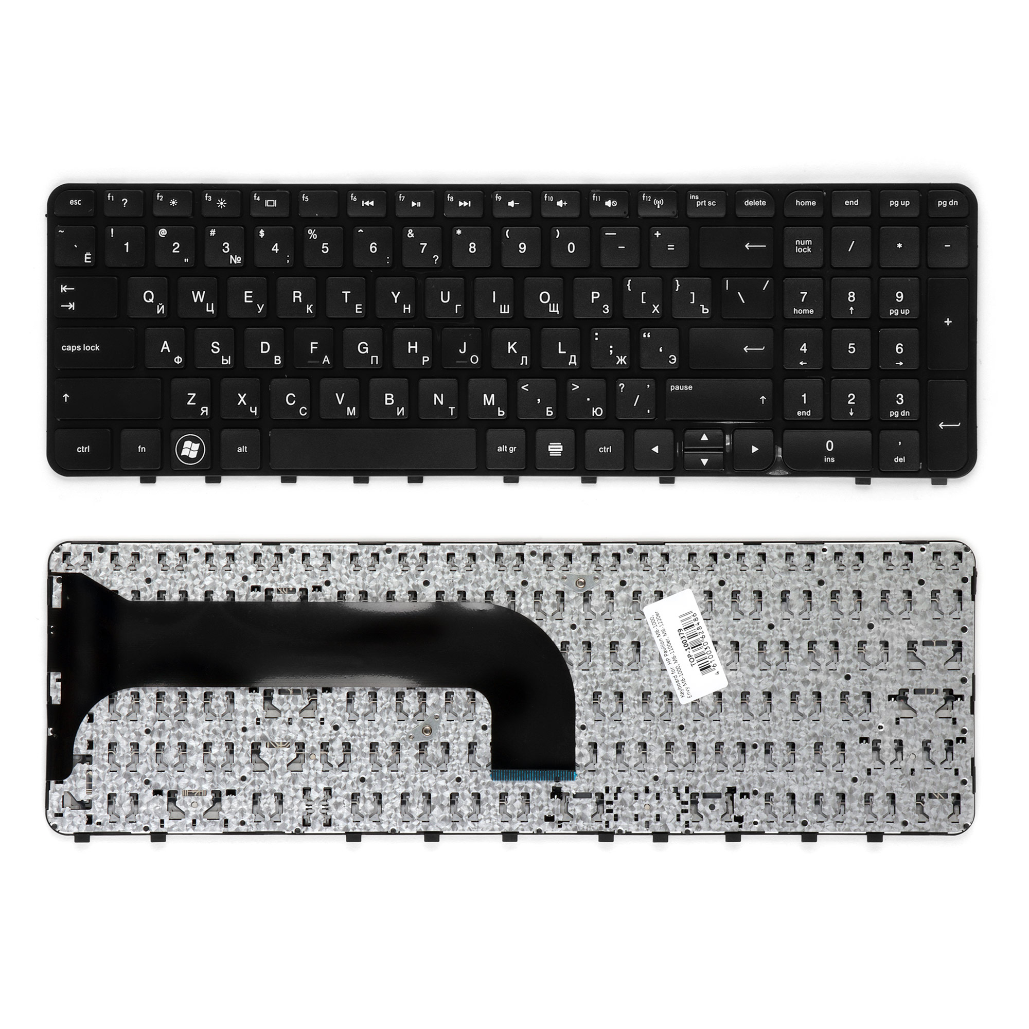 Клавиатура TopON для ноутбука HP Pavilion M6-1000, Envy M6-1000, M6-1100er Series