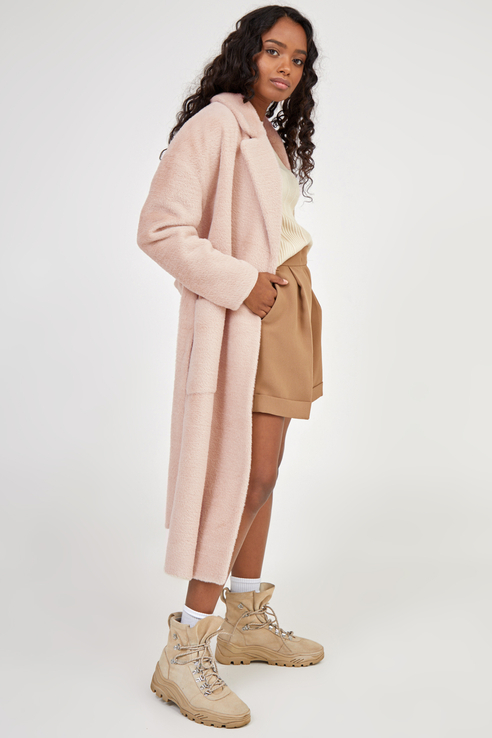 Пальто женское Tom Farr T4F W9822.79 розовое M