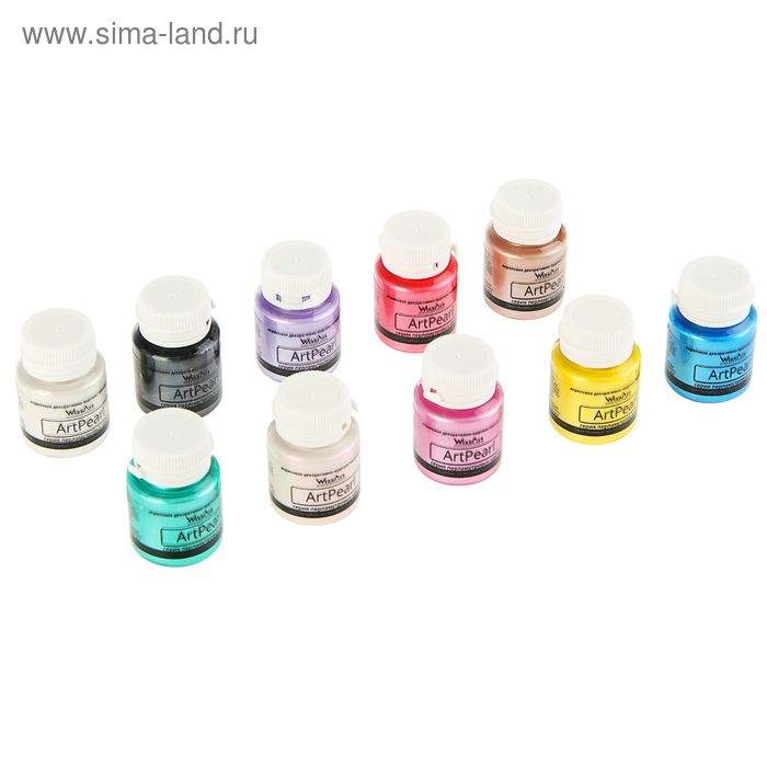 Акриловая краска для декора. Краска Luxart Pearl. Wizzart краски Art Spray. Краски акриловые перламутровые. Набор акриловых красок перламутровых.