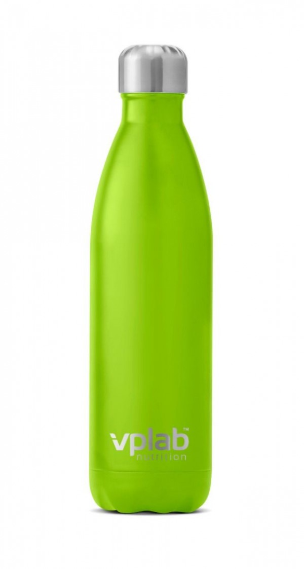 Бутылка VPLab Metal Water Thermo Bottle 500 мл лайм