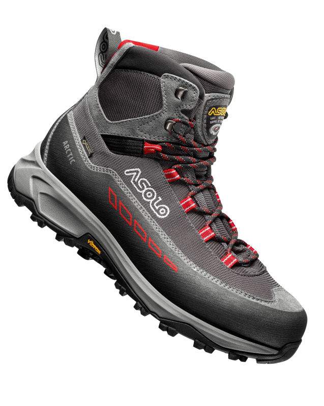 Asolo Arctic Gv Mm grey gunmetal red 11 UK