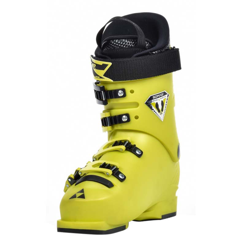 Горнолыжные ботинки Fischer Rc4 70 Jr 2021, yellow, 21.5