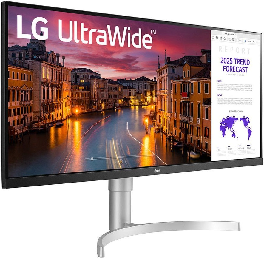 Монитор LG 34WN650-W White (34WN650-W .ARUZ)