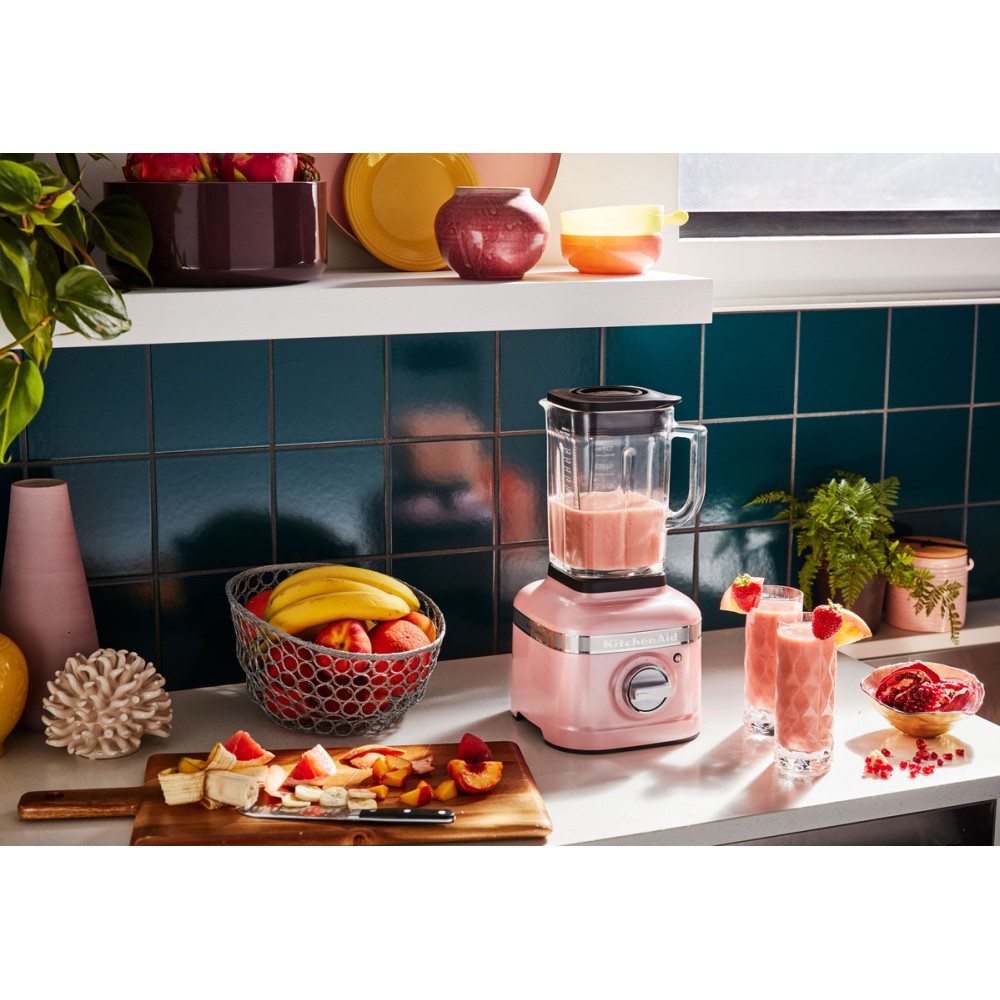 Pink shop blender kitchenaid