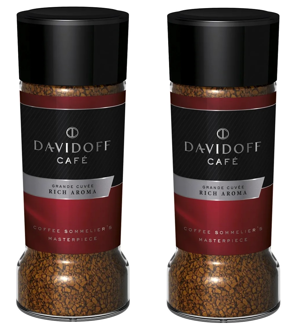 Кофе Tchibo Davidoff Rich Aroma растворимый freeze dried, 2 х 100 г - купить в BaristaS, цена на Мегамаркет