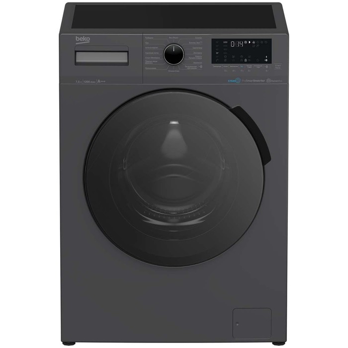 Стиральная машина Beko WSPE7H616A черный – купить в Москве, цены в интернет-магазинах на Мегамаркет