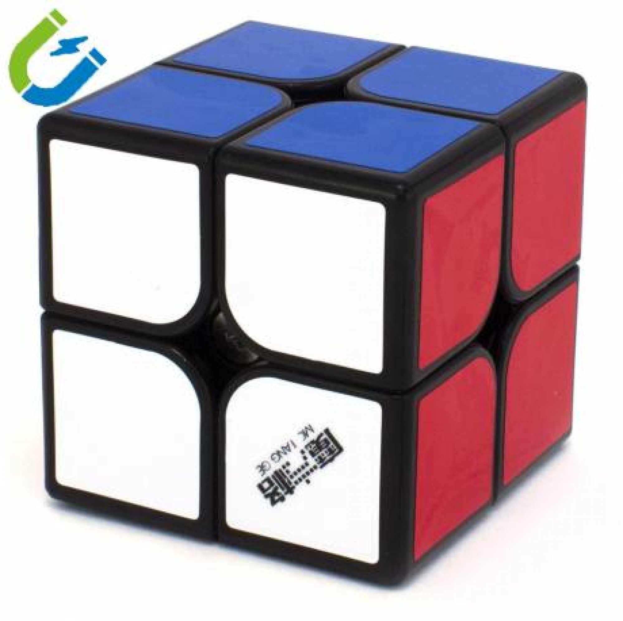 Кубик MoFanGe 2X2 Wuxia Magnetic цв. черный